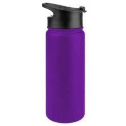 Tempercraft Bottle - Hot Lid 18oz Assorted Colors -Golf Sports Store 18HB PURPLE clean