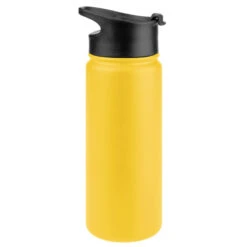 Tempercraft Bottle - Hot Lid 18oz Assorted Colors -Golf Sports Store 18HB YELLOW clean
