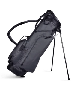 Sun Mountain Golf Canvas & Leather Carry Stand Bag -Golf Sports Store 190735CanvasLeatherStandSlate Black