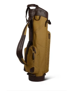 Sun Mountain Golf Canvas & Leather Cart Bag -Golf Sports Store 190740CanvasLeatherCartClay Brown