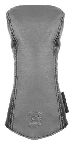 Sun Mountain Golf Canvas & Leather Head Covers -Golf Sports Store 190754CanvasLeatherHeadcoverSlate Black3