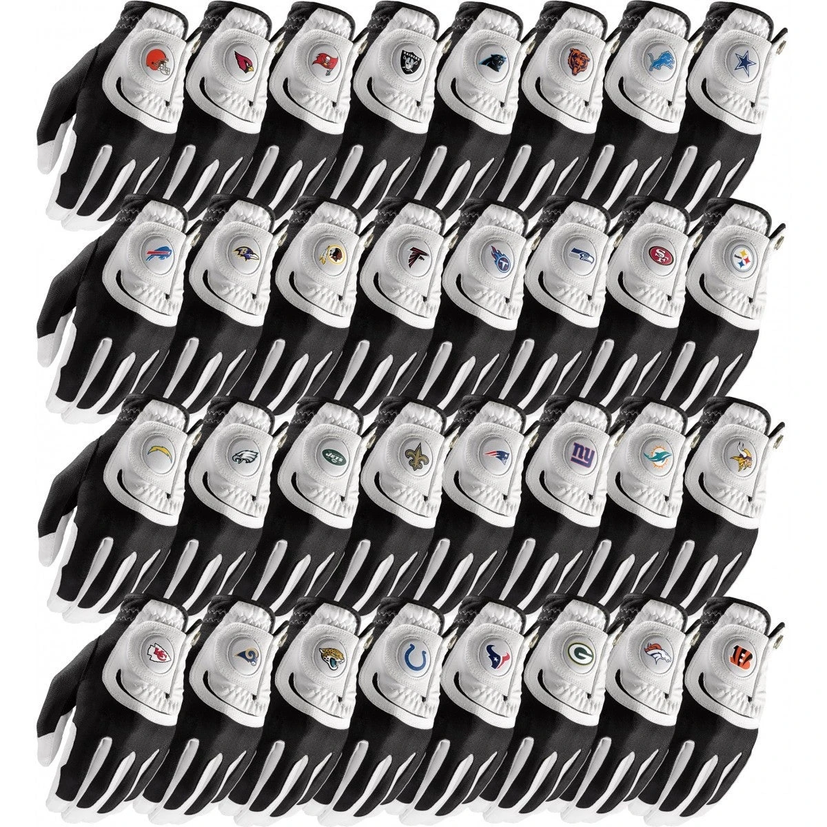 Wilson Golf NFL Fit All Men's Gloves 1 Wilson Golf NFL Fit All Men's Gloves