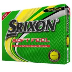 Srixon Soft Feel Golf Balls 18 Srixon Soft Feel Golf Balls -Golf Sports Store 2020SoftFeelYellow0