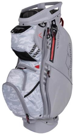 Sun Mountain 2023 C-130 14-Way Divided Golf Cart Bag 18 Sun Mountain 2023 C-130 14-Way Divided Golf Cart Bag -Golf Sports Store 2023 C130 230300 cadet gray camo red