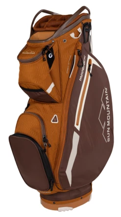 Sun Mountain Golf 2023 Maverick Cart Bag -Golf Sports Store 2023 Maverick 230365 java pecan beach