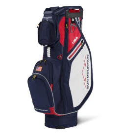 Sun Mountain Golf 2021 Sync Cart Bag -Golf Sports Store 210353SyncNavy White Red