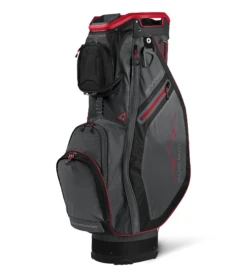 Sun Mountain Golf 2021 Sync Cart Bag -Golf Sports Store 210354SyncGun Black Red