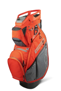 Sun Mountain C-130 14-Way Divided Golf Cart Bag -Golf Sports Store 220308 C130 Carbon Inferno