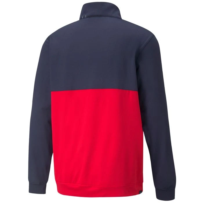 Puma Men's Gamer ColorBlock 1/4 Zip Golf Jacket 2 Puma Men's Gamer ColorBlock 1/4 Zip Golf Jacket - Image 2