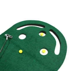 Intech Golf 3 Hole Portable Golf Putting Mat -Golf Sports Store 3 Hole Portable Putting Mat 2