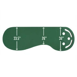 Intech Golf 3 Hole Portable Golf Putting Mat -Golf Sports Store 3 Hole Portable Putting Mat 4