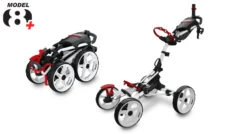 Clicgear Golf 4-Wheel Push Cart Model 8.0+ 18 Clicgear Golf 4-Wheel Push Cart Model 8.0+ -Golf Sports Store 8.0 Side by Side