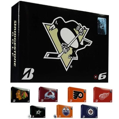 Bridgestone E6 NHL Licensed Golf Balls - 8 Teams Available 1 Bridgestone E6 NHL Licensed Golf Balls - 8 Teams Available