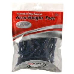 ProActive Sports Premium Hardwood Accu-Height Golf Tees -Golf Sports Store Accu Height Tees 2.75 a