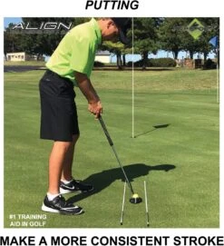 MVP Sport Golf Alignment Sticks 2-Pack -Golf Sports Store AlignmentRods Red 10