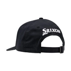 Srixon Authentic Structured Hat -Golf Sports Store AuthenticStructured BlackWhite 1