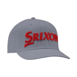 Srixon Authentic Structured Hat -Golf Sports Store AuthenticStructured GrayRed 0