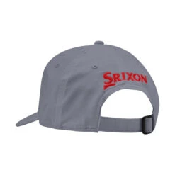 Srixon Authentic Structured Hat -Golf Sports Store AuthenticStructured GrayRed 1