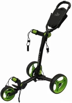 Axglo Golf TriLite 3 Wheel Push Cart -Golf Sports Store AxgloTriLiteBlackGreen