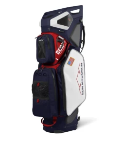Sun Mountain 2022 Boom Bag Golf Cart Bag With Speakers 30 Sun Mountain 2022 Boom Bag Golf Cart Bag With Speakers -Golf Sports Store BOOM BAG NAVY WHITE RED
