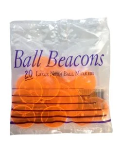Beacons Large Neon Golf Ball Markers -Golf Sports Store Ball Beacons Orange