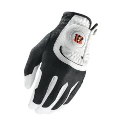 Wilson Golf NFL Fit All Men's Gloves 24 Wilson Golf NFL Fit All Men's Gloves -Golf Sports Store Bengals