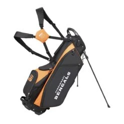 WIlson Staff NFL Licensed Stand Carry Golf Bags -Golf Sports Store Bengals 3b08db1a 91df 469f 8802 644c54dfec26