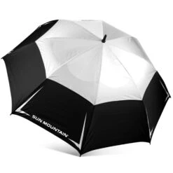 Sun Mountain Golf 68" Manual Umbrella 22 Sun Mountain Golf 68" Manual Umbrella -Golf Sports Store Black White