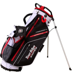Tour Edge Xtreme 7.0 Stand Bag 6 Tour Edge Xtreme 7.0 Stand Bag -Golf Sports Store BlackRedWhiteStand