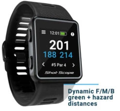 Shot Scope Golf G3 GPS Watch -Golf Sports Store Black G3 Product 480x441 Desktop 2