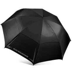 Sun Mountain Golf 62" Manual Umbrella -Golf Sports Store Black ca991af9 6912 439f b100 cd82c9586606