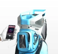 Sun Mountain 2022 Boom Bag Golf Cart Bag With Speakers 31 Sun Mountain 2022 Boom Bag Golf Cart Bag With Speakers -Golf Sports Store BoomBagPhone2