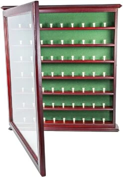 Clubhouse Collection Executive Golf Ball Display Cabinet -Golf Sports Store ClubHouseGolfBallDisplay Executive3