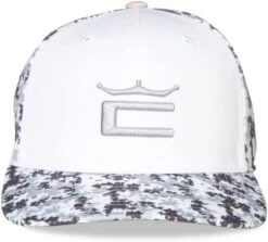 Cobra Camo Crown C Snapback Golf Hat -Golf Sports Store CobraCamoCrownCSnapback White 1