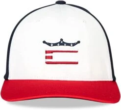 Cobra Stars And Stripes Crown C Snapback Golf Hat -Golf Sports Store CobraStarsandStripesCrownCSnapback SkiPatrol 1