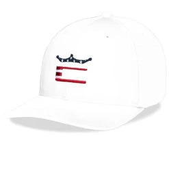 Cobra Stars And Stripes Crown C Snapback Golf Hat -Golf Sports Store CobraStarsandStripesCrownCSnapback White 0