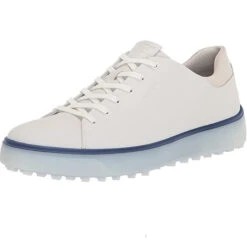 Ecco Men's Tray Golf Shoes -Golf Sports Store EccoTray WhiteBlueDepths0
