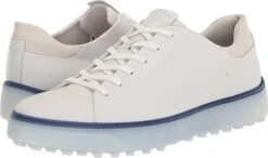 Ecco Men's Tray Golf Shoes -Golf Sports Store EccoTray WhiteBlueDepths6