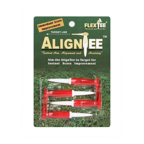 FlexTee AlignTee Flexible Golf Tees (4 Pack) 1 FlexTee AlignTee Flexible Golf Tees (4 Pack)
