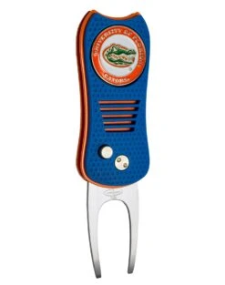 Team Golf Retractable Switchblade Switchfix Divot Tool Ball Marker - NCAA -Golf Sports Store Florida Gators Switchfix 44448 113