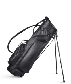 Sun Mountain Golf Leather Carry Stand Bag 12 Sun Mountain Golf Leather Carry Stand Bag -Golf Sports Store G823281LeatherStandBlack