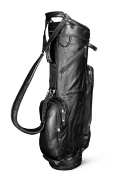 Sun Mountain Golf Leather Cart Bag 15 Sun Mountain Golf Leather Cart Bag -Golf Sports Store G823557LeatherCartBlack