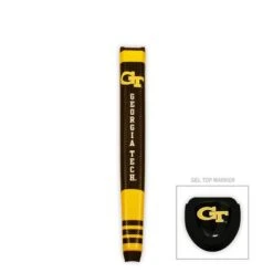 Team Golf NCAA Collegiate Putter Grips With Magnetic Ball Marker -Golf Sports Store GeorgiaTech b0f5902e a857 4823 a780 67e04c3a90c6