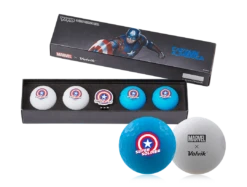 Volvik Marvel Limited Edition Marvel Golf Ball Gift Packs 16 Volvik Marvel Limited Edition Marvel Golf Ball Gift Packs -Golf Sports Store Gift Pack 2.0 Captain America