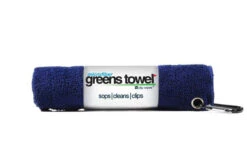 Clip Wipes Microfiber Golf Greens Towel -Golf Sports Store Greens Towels Navy Blue