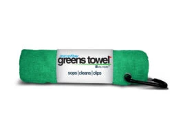 Clip Wipes Microfiber Golf Greens Towel -Golf Sports Store Greens Towels Shamrock Green