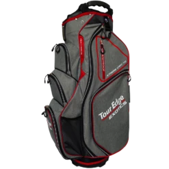 Tour Edge Xtreme 7.0 Cart Bag -Golf Sports Store Heather Red WhiteCart