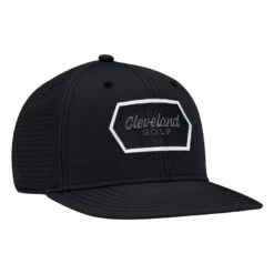 Cleveland Hexagon Patch Golf Hat -Golf Sports Store HexagonPatch Black0