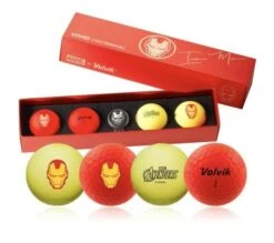 Volvik Marvel Limited Edition Marvel Golf Ball Gift Packs 19 Volvik Marvel Limited Edition Marvel Golf Ball Gift Packs -Golf Sports Store Iron Man