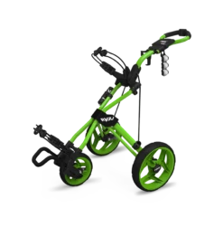 Clicgear Golf 3-Wheel Rovic Junior Push Cart Model RV3J -Golf Sports Store Lime